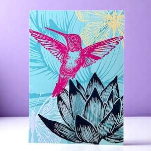 Cartão Postal Beija-flor