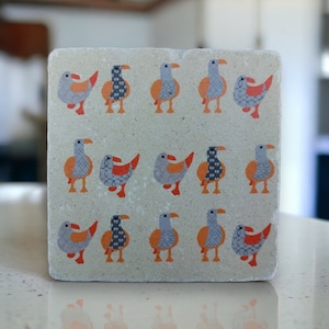 Tile Seagull Round