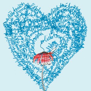 Carte postale Il m'aime !