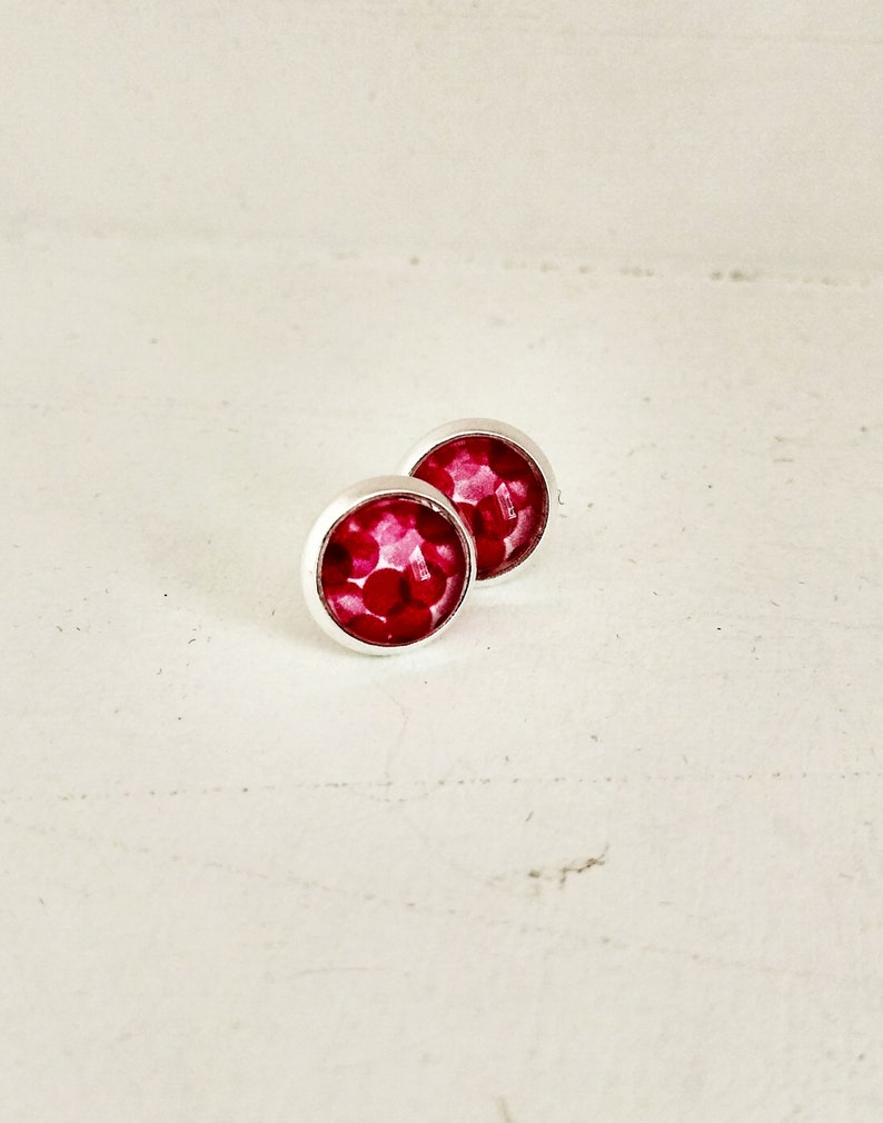 Studs Pink Bubbles 8 mm imagen 1