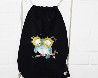 Gymsack for children: Owl Erich