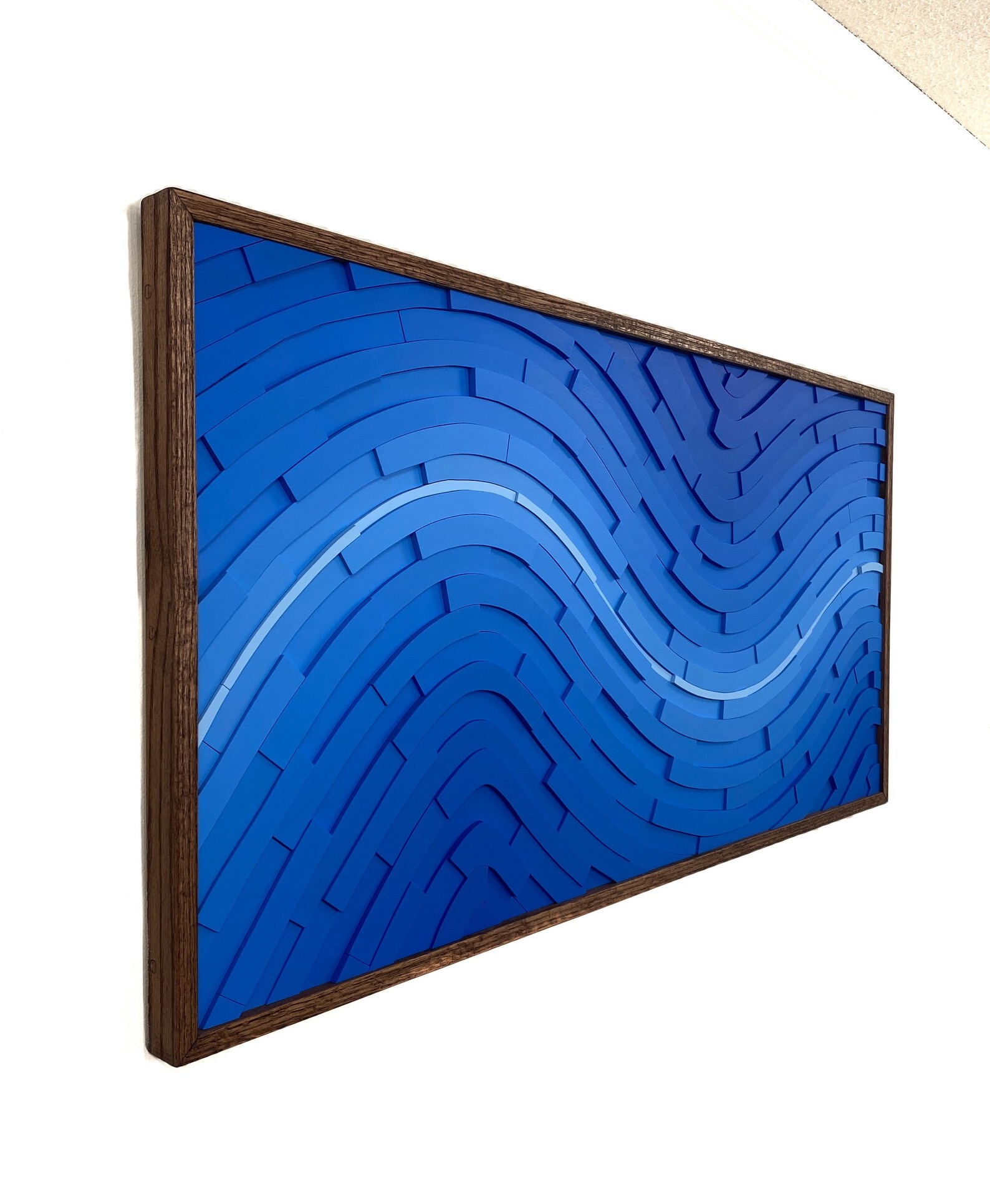 Wooden wall art Electric Atlantic Etsy