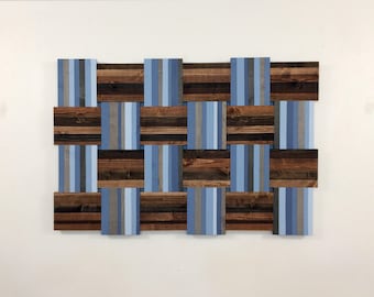 wood wall art - "The Birds All Weave" - wood art, wooden wall art, wood wallhanging, wall art, wood sculpture, wood hanging, reclaimed art