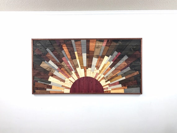 Wood Wall Art Edge Of The Day 3d 60x30 Wooden - Wooden Art Home Decorations Wood Wall Art Edge Of The Day 3d 60x30 Wooden - Wooden Art Home Decorations