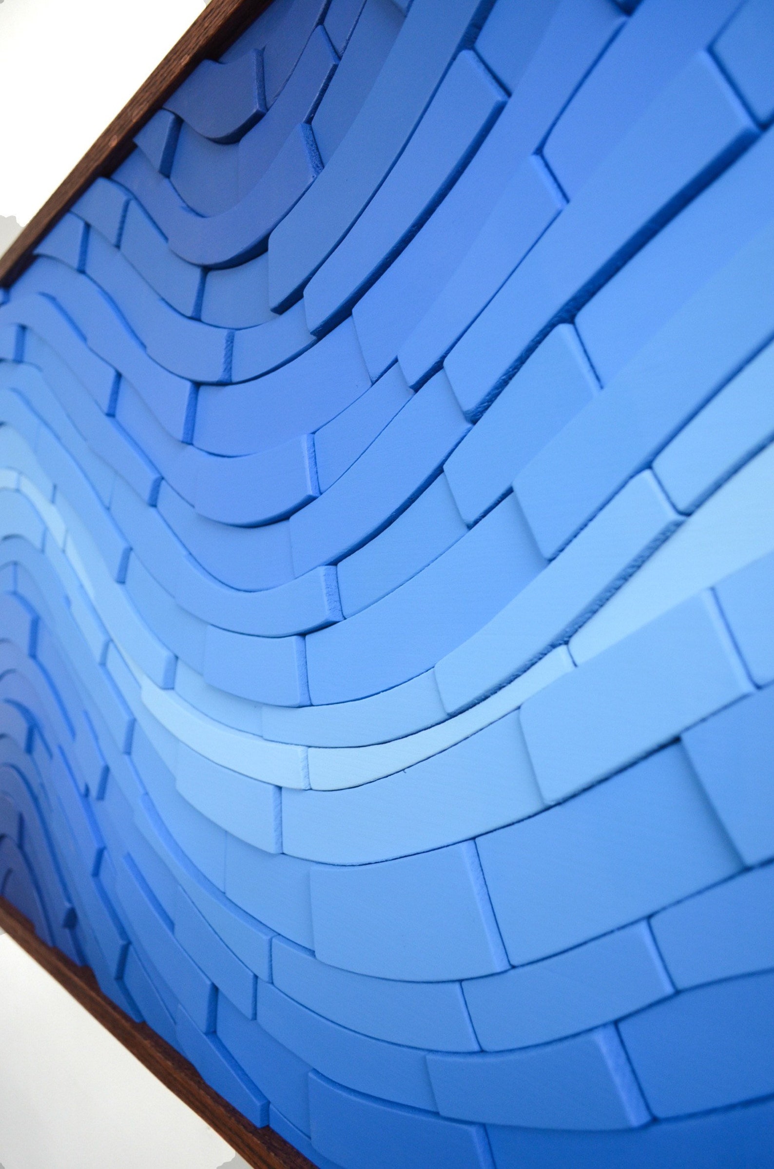 Wooden wall art Electric Atlantic Etsy