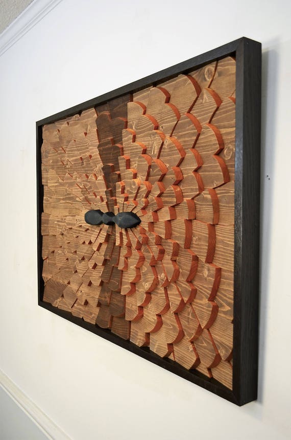 Wood Wall Art A Trojan Quasar Ii Wooden Wall Etsy