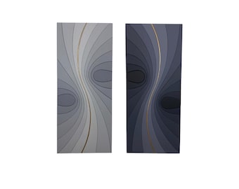 Paintings - "The Sentinels" - wooden art, wood paintings