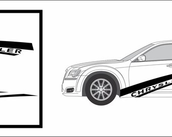 Chrysler 300 Decal Etsy