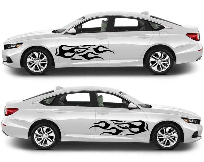 Rocker Panel Livery Self Healing Vinyl Graphics 008 Fits All 4 Door ...