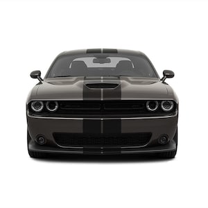 Dual 8&quot; Racing Stripes Self Healing fits Dodge Challenger SRT 2008 to 2022