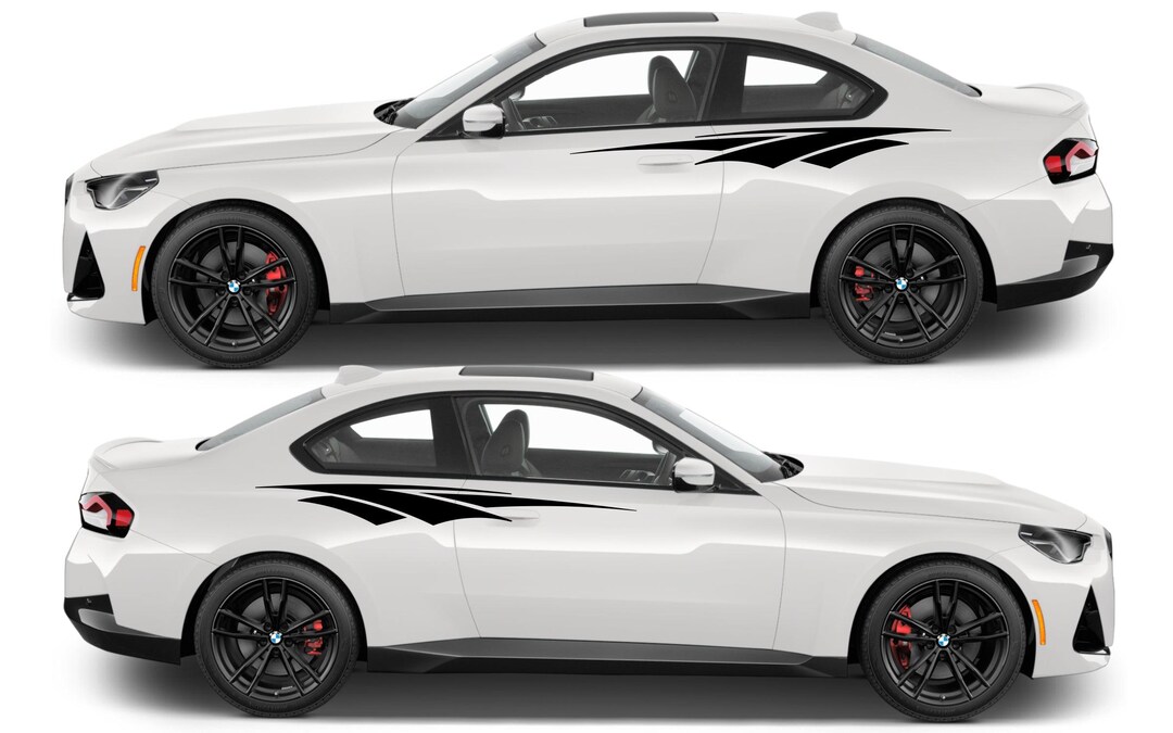 Rocker Panel Livery Self Healing Vinyl Graphics 012 Fits All 2 Door ...