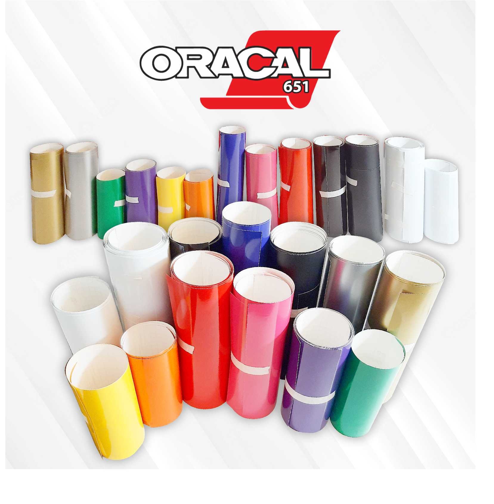 Oracal 651 Adhesive Vinyl in the 12 Inch x 5 Yard Roll Size
