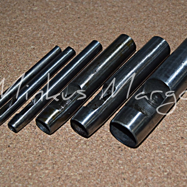Perforatrice pour le cuir, outil de coupe à main, tailles 2.5MM,3MM,5MM,6MM,8MM,10MM