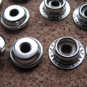 Press Snap Fastener Button Die Mold for Hand Press Machine Setter 4 Part Die, 10MM, line 16, 12.5MM, line 20, 15MM line 24 image 4