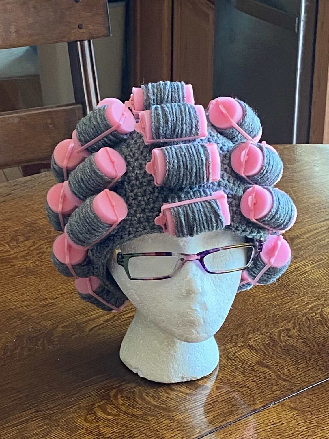 The HairRoller Hat Etsy