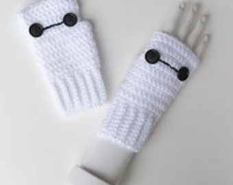 BayMax fingerlose Handschuhe