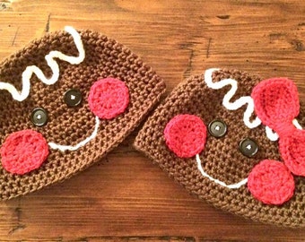 Lebkuchen-junge/Mädchen Mütze Hut