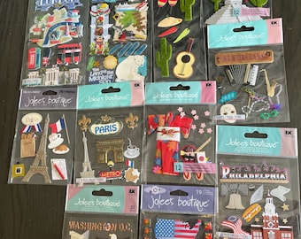 Jolee's Boutique Stickers - Travel Destinations