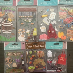 Jolee&#39;s Boutique Stickers - Food and Drink, Wine Tasting, Cooking