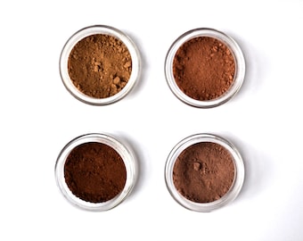 Natural eyebrow powder, eyebrow makeup, all natural and vegan makeup.