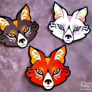 Solar Fuchs Sticker