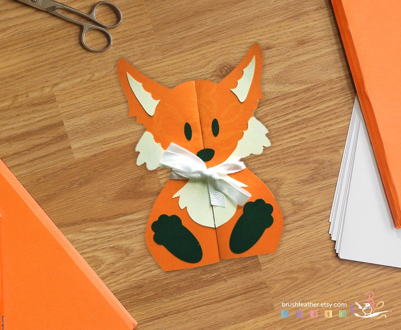 Fox Stand Up Folding Card SVG Bundle PERSONAL USE image 3