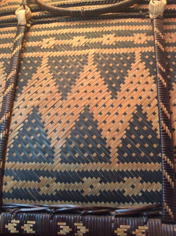 Vintage Woven Basket Purse