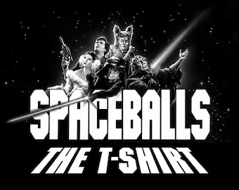 Spaceballs T-Shirt: Mel Brooks Movie, 100% Ringspun Cotton