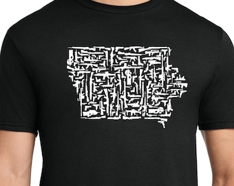 Iowa Gun State Unisex T-Shirt