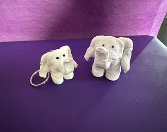 Towel Elephant Trunk Up 3d printed