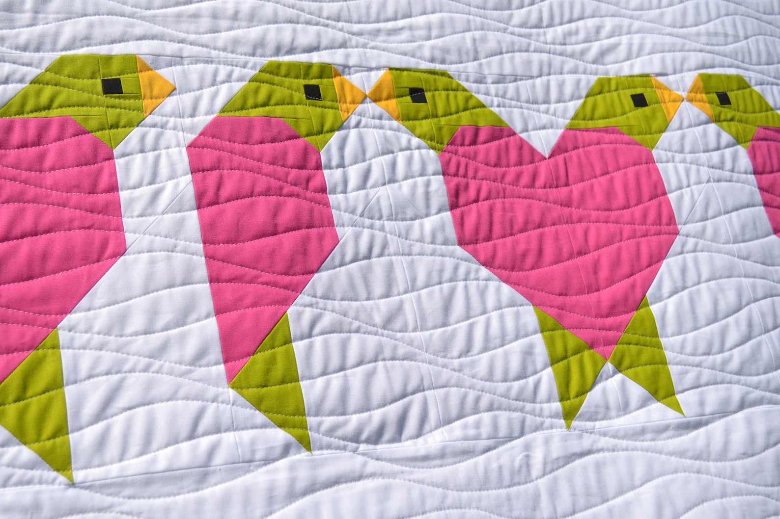 Animal Love Birds Baby Quilt Ready to Ship Blanket Bedding Etsy