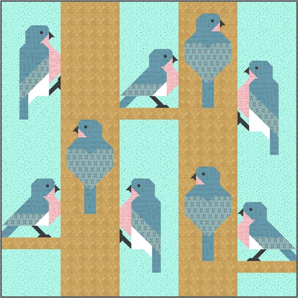 Bird Quilt Pattern - Etsy
