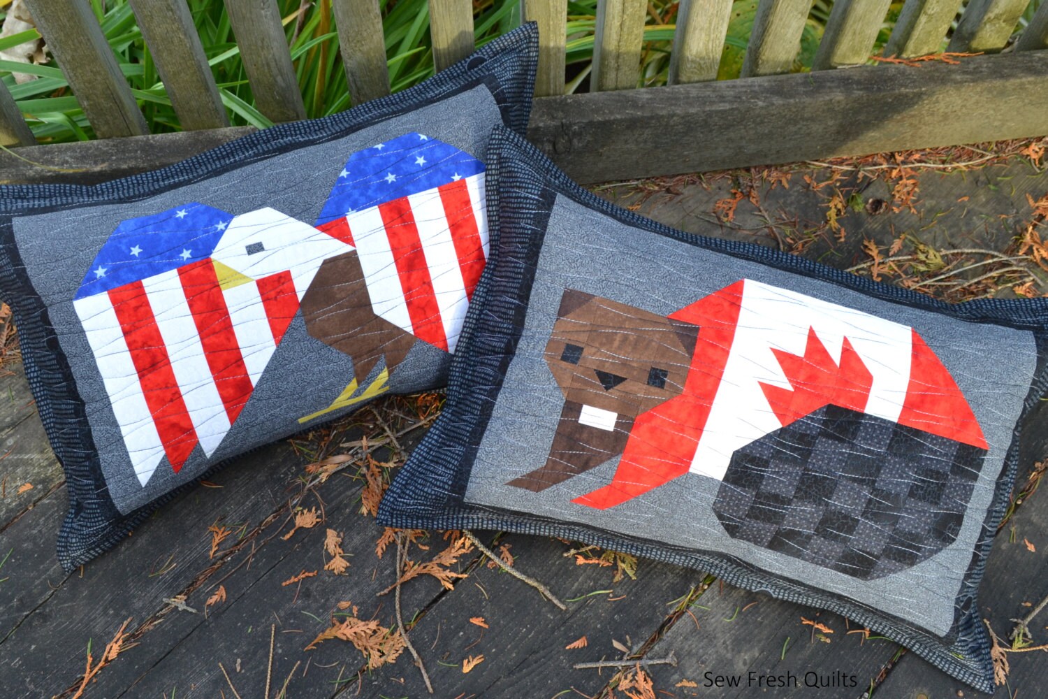 Beaver Quilt BLOCK Pattern PDF Instant Download Modern Etsy Canada