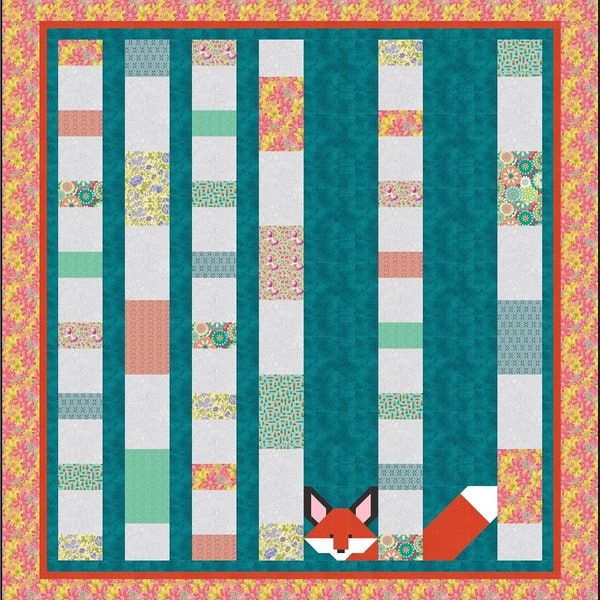 Fox Quilt Pattern - Etsy