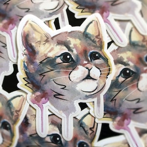 Cat Sticker - Bella