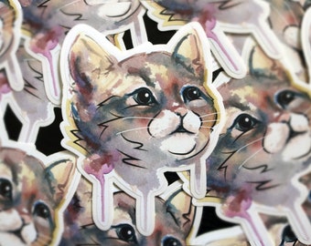 Cat Sticker - Bella