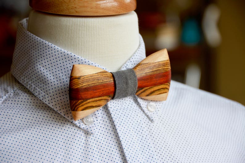 Africana Wooden Bow Tie Handcrafted Exotic Wood Bow Tie for | Etsy