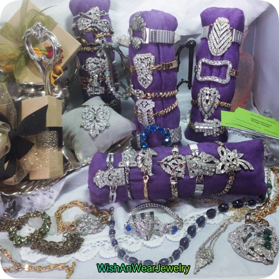 Funky Handmade,UpcYcLed, Articulating Brooch Pin-… - image 9