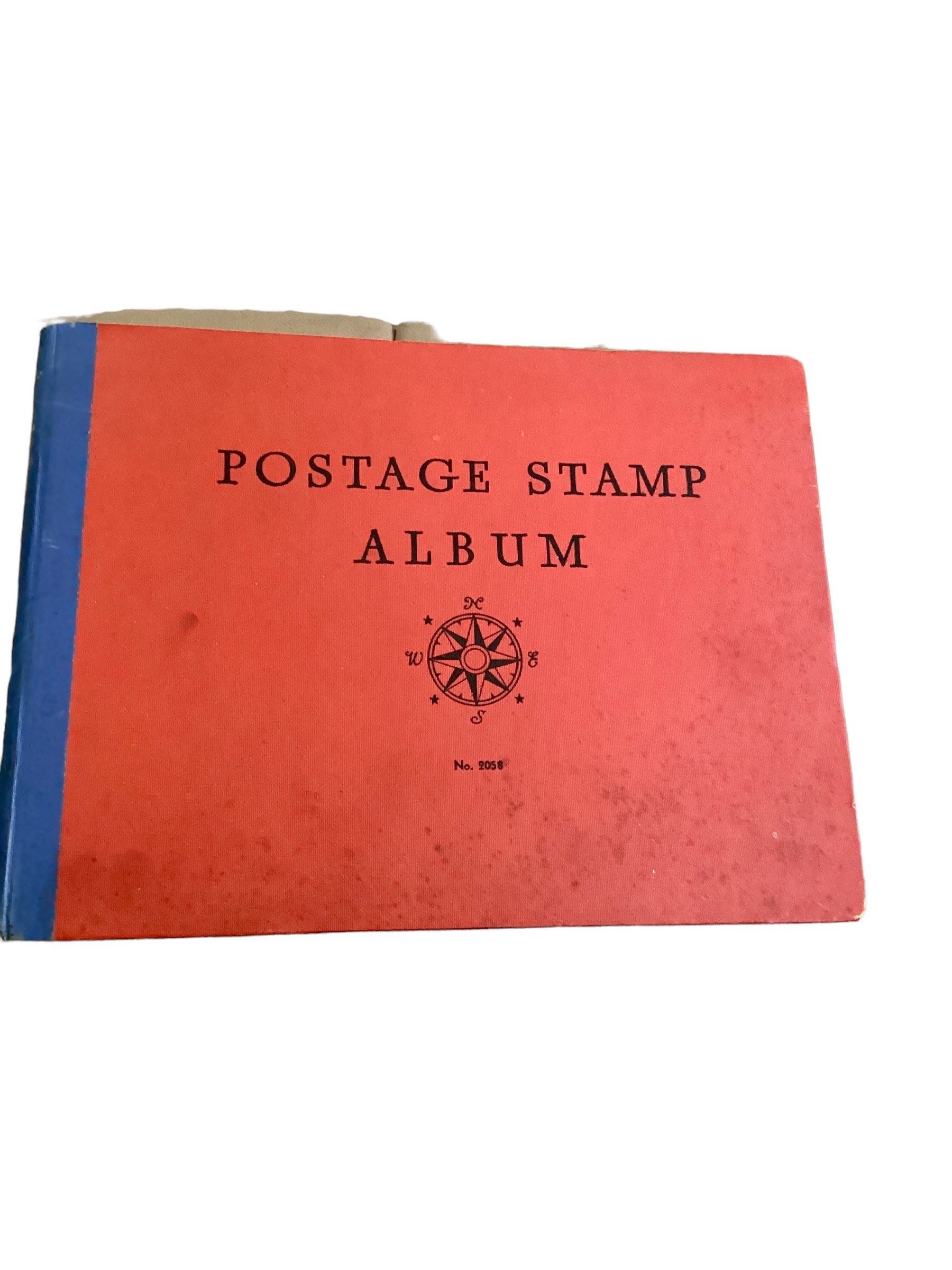 Postage Stamps Album 20 Pages 500 Units Handmade Stamp Collecting