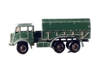 Vintage 1950s Toy Army Truck-General Service Lorry-Collectible Truck-Made in England by Lesney