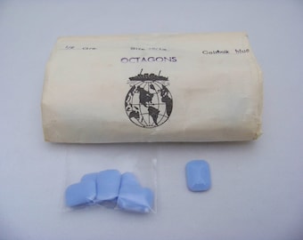 Vintage Chalk Blue Octagon cab 2/3235