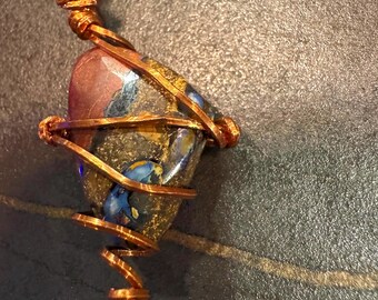Original handmade jewelry,Gemstone,crystal and setting cut and polished.