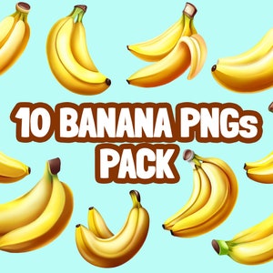 Banana PNG pack! banana PNG, banana SVG, banana clipart, banana, banana download, banana Illustration, banana design, Royalty-free banana