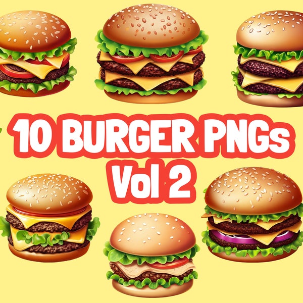 Burger PNG pack! burger PNG, burger SVG, burger clipart, burger, burger download, burger Illustration,burger design,burger,fast food, cheese