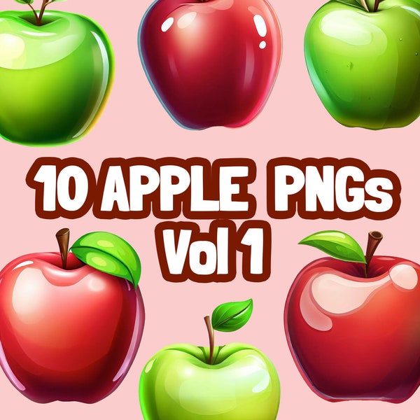 Apple PNG pack! 10 high-quality apple PNGs apple illustration PNG pack, apples, png pack, apples, apple illustrations, apple drawings