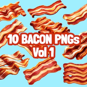 Bacon PNG pack! bacon PNG, bacon SVG, bacon clipart, bacon, bacon download, bacon Illustration, bacon design, Royalty-free bacon