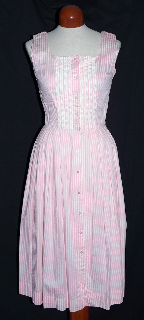 1950s 2pc Dress Set Sz 4 Vintage Pinup