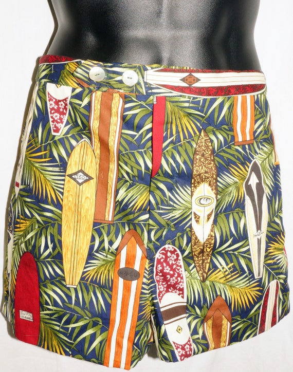 1960s Mens Board Shorts Sz M