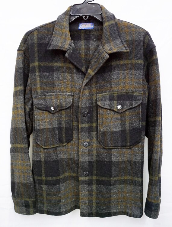 1970s Pendleton Jacket Sz L Vintage Wool