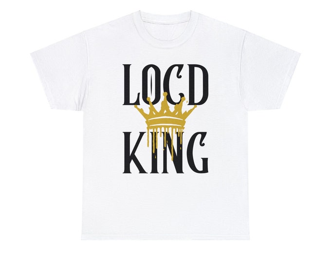 Locs Dreadlocks King Unisex Heavy Cotton Tee